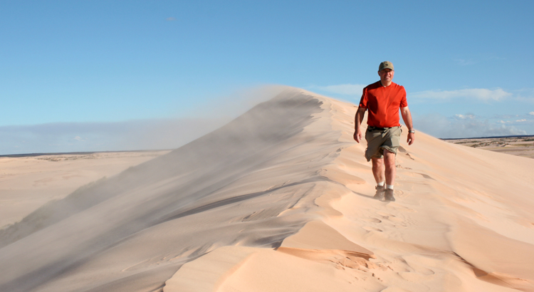 Kanada Saskatchewan Athabasca Sand Dunes Provincial Park Foto Churchill River Canoe Outfitters